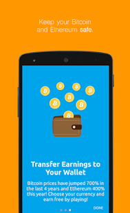 How To Earn Bitcoins On Android Ethereum Share Accepted - 